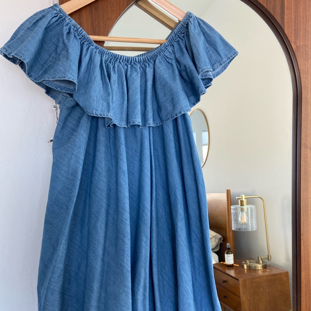 Alexa Chung x AG chambray dress - Picture 3 of 4